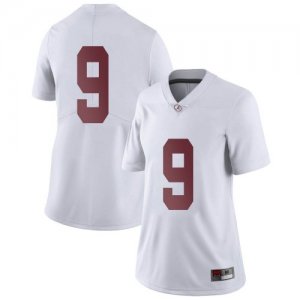 Women's Alabama Crimson Tide #9 Bryce Young White Limited NCAA College Football Jersey 2403PRJK1